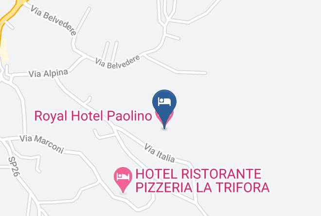 Trento - Royal Hotel Paolino Maps