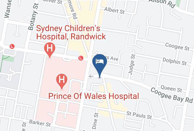 Randwick - Royal Hotel Randwick Maps