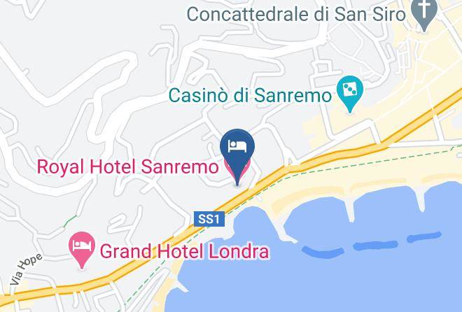 Imperia - Royal Hotel Sanremo Maps