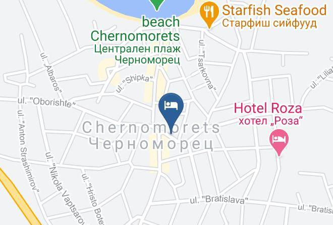Sozopol - Royal Hotel Maps