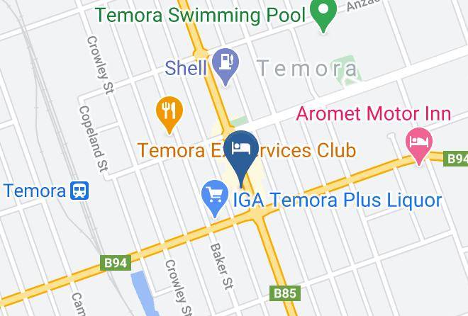 Temora - Royal Hotel Temora Maps