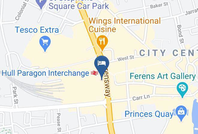Kingston Upon Hull - Royal Hull Hotel Maps