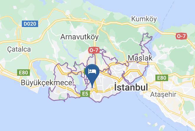 Kucukcekmece - Royal Inci Hotel Maps