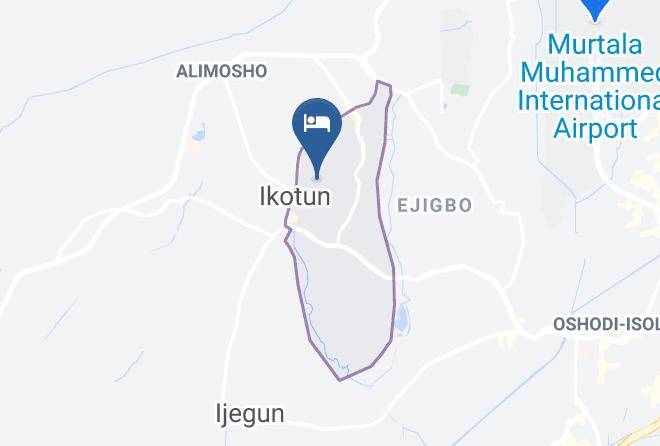 Oshodiisolo - Royal Infinity Hotels Lagos Maps