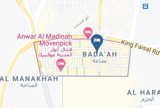 Medina - Al Nokhba Royal Inn Maps