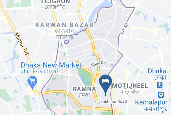 Royal Inn Dhaka Map