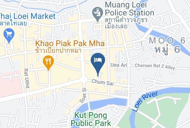 Amphoe Mueang Loei - Royal Inn Hotel Maps