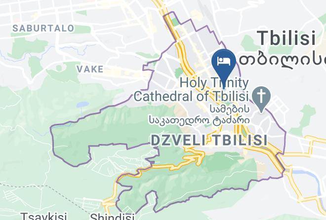 Tbilisi - Royal Inn Hotel Maps
