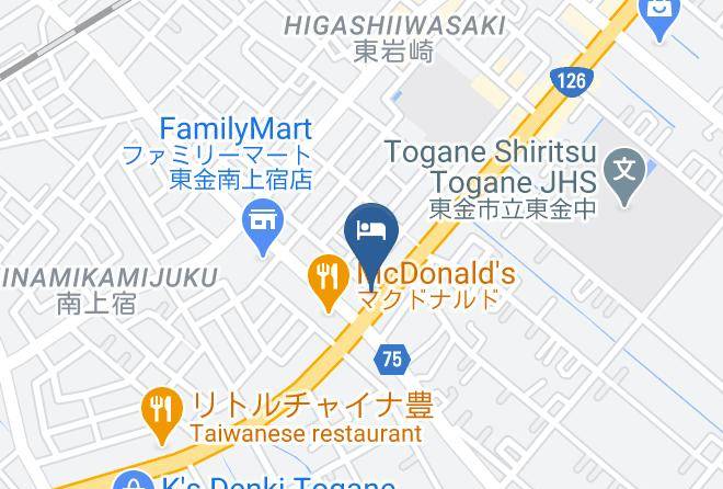 Royal Inn Kikusui Togane Map