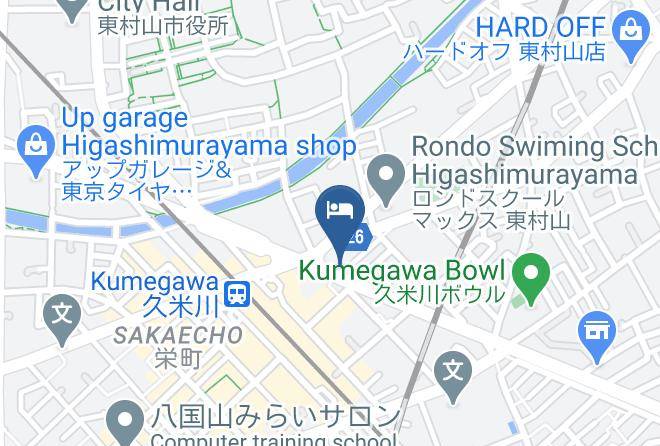 Higashimurayama City - Royal Inn Kikusui Maps