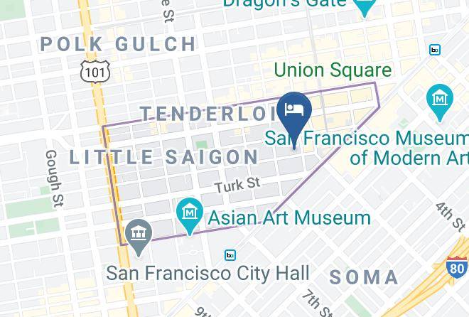 San Francisco - Royal Inn Maps