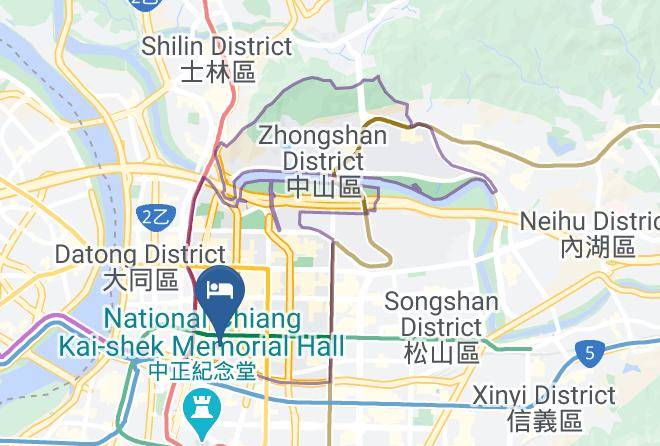 Zhongshan District Zhongshan North Road Tiaotong Shopping Ar - Royal Inn Taipei Linsen Maps