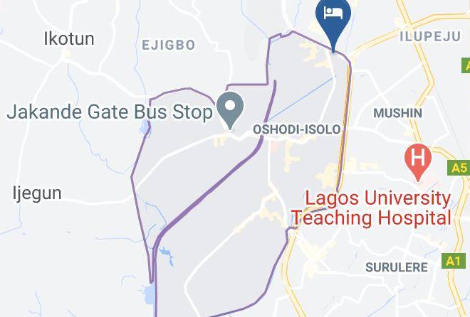 Mushin - Royal Jatoz Hotel Maps