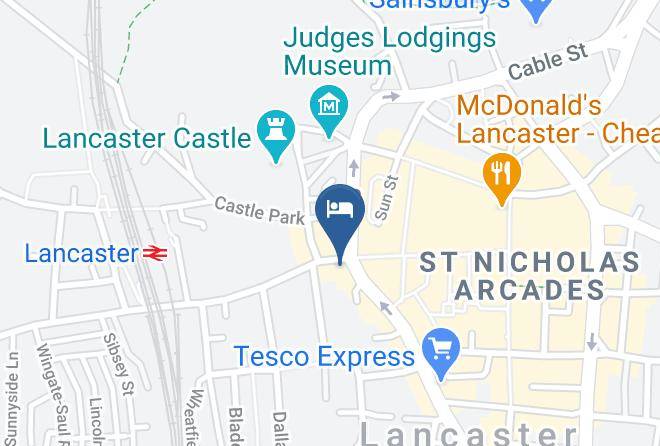 Lancs - Royal Kings Arms Hotel Maps