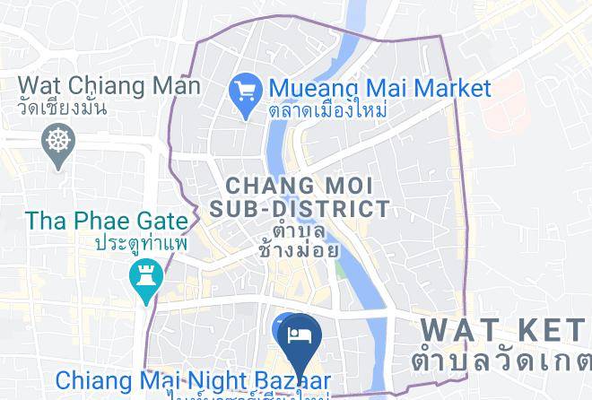 Amphoe Mueang Chiang Mai - Royal Lanna Hotel Maps