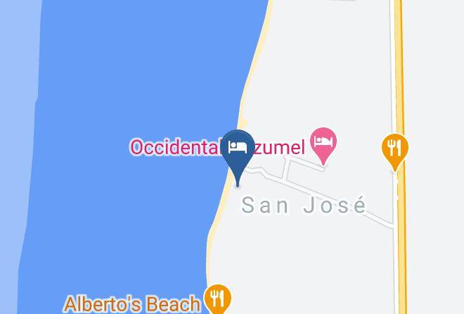 Cozumel - Royal Level At Occidental Cozumel Maps