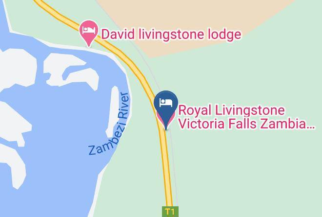 Livingstone - Royal Livingstone Victoria Falls Zambia Hotel By Anantara Maps