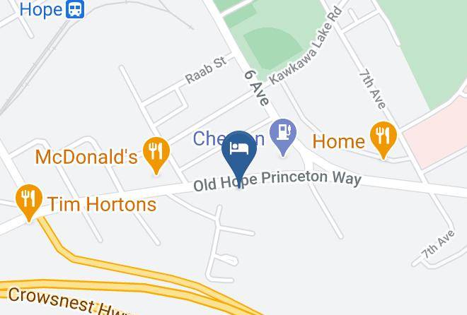Fraser Valley - Royal Lodge Motel Maps