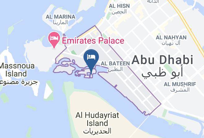 Abu Dhabi - Royal M Hotel & Resort Abu Dhabi Maps