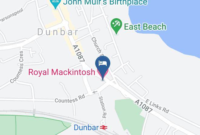East Lothian - Royal Mackintosh Hotel Maps