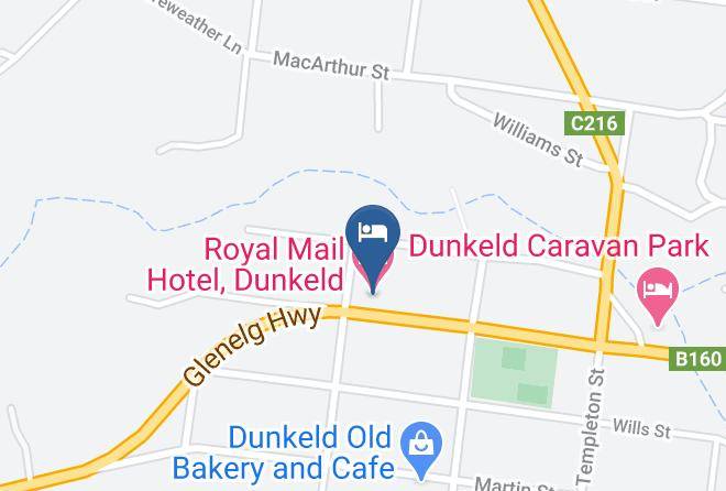 Southern Grampians - Royal Mail Hotel Dunkeld Maps
