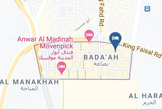 Royal Makarem Madinah Map