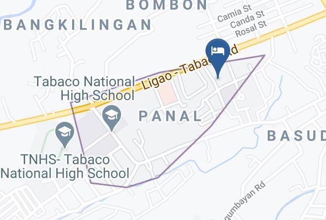 Albay - Royal Mansion Hotel Maps