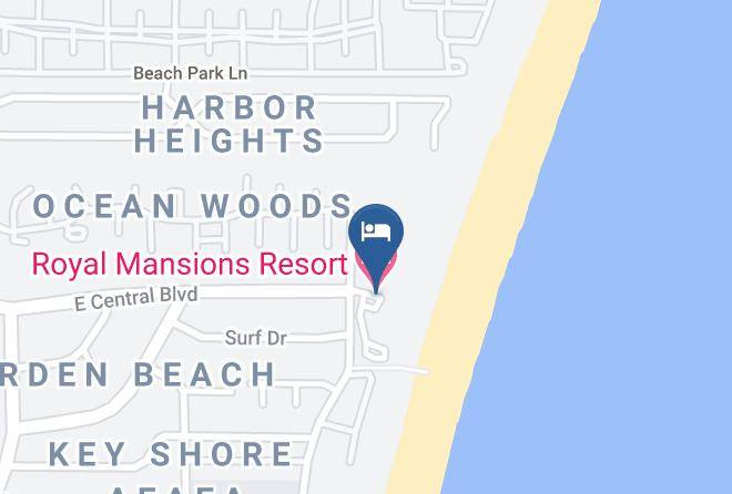 Royal Mansions Resort Map
