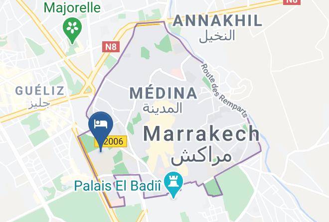 Marrakesh - Royal Mansour Marrakech Maps