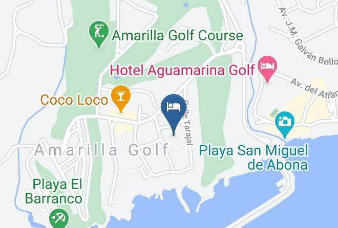 Santa Cruz De Tenerife - Royal Marina Golf Maps