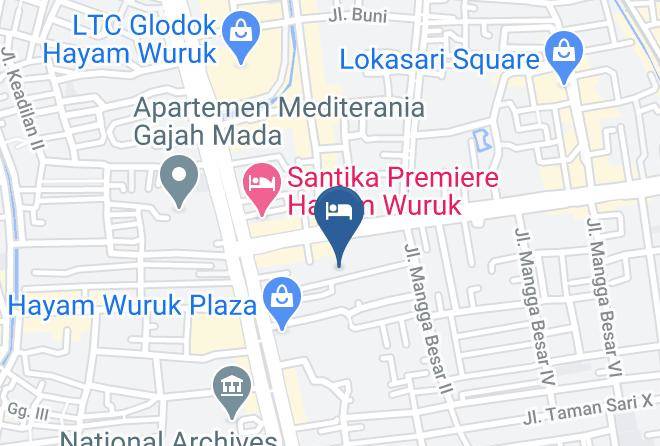 West Jakarta - Royal Mas Hayam Wuruk Maps
