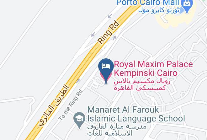 New Cairo - Royal Maxim Palace Kempinski Cairo Maps