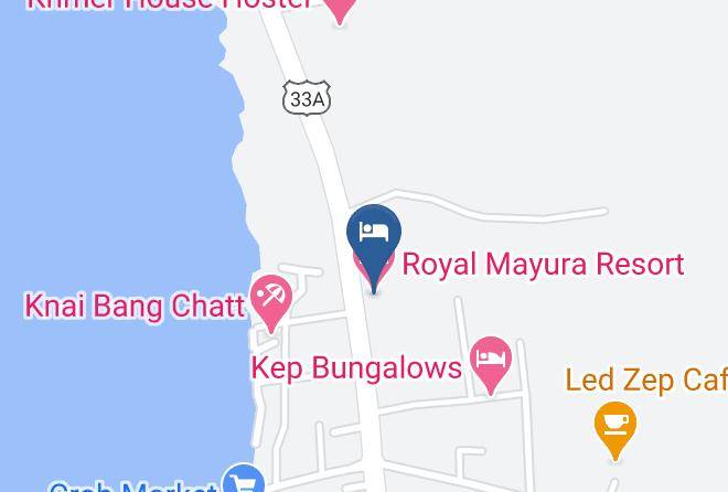 Kaeb Town - Royal Mayura Resort Hotel Maps