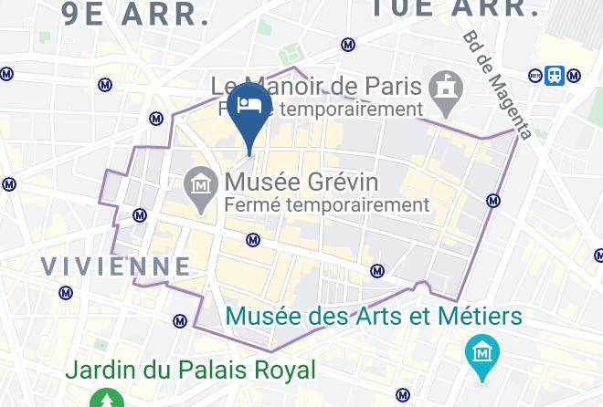 Paris - Hotel Maxim Folies Maps