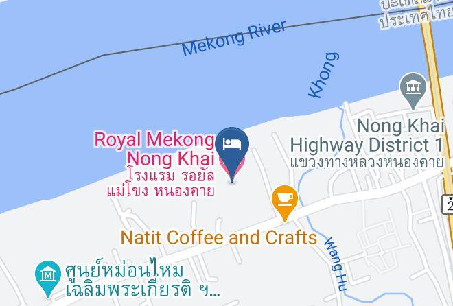 Amphoe Mueang Nong Khai - Royal Mekong Nong Khai Hotel Maps