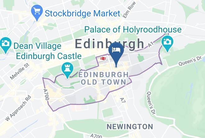 Edinburgh City - Royal Mile Backpackers Maps