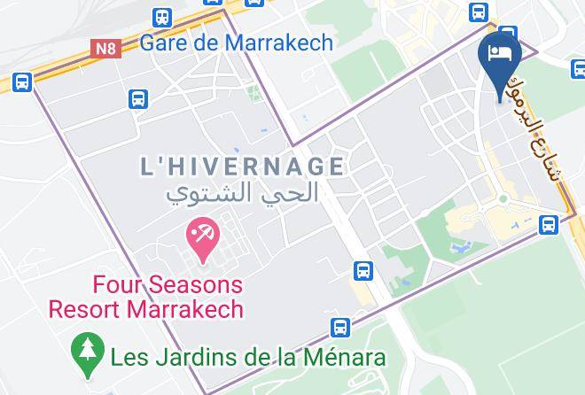 Marrakesh - Royal Mirage Deluxe Hotel Maps