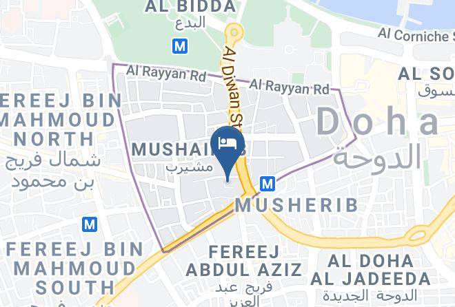 Doha - Royal Mirage Hotel Maps