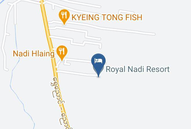 Taunggyi - Royal Nadi Resort Maps