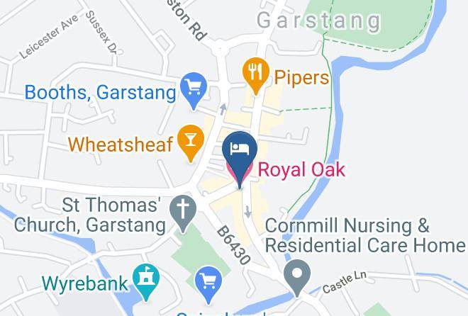 Lancs - Royal Oak Hotel Maps