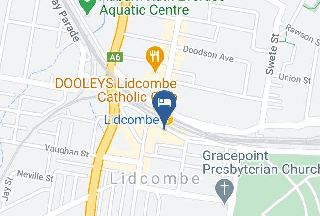 Cumberland - Royal Oak Hotel Lidcombe Maps