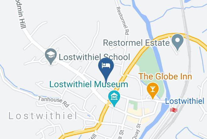 Cornwall - Royal Oak Inn Maps