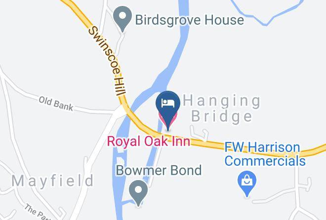 Royal Oak Inn Map