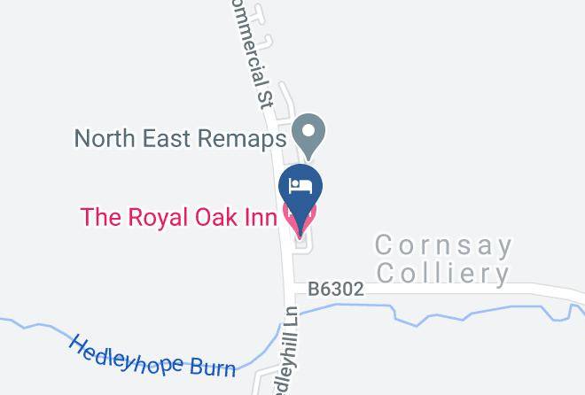 Durham - Royal Oak Inn Lanchester Maps