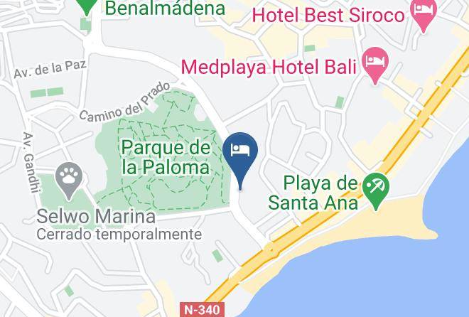 Royal Oasis Club At Pueblo Quinta Map