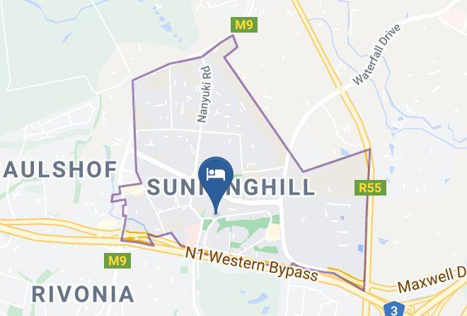 City Of Johannesburg - Royal Olympia Lodge Maps