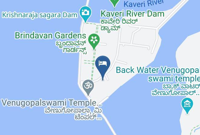 Shrirangapattana - Royal Orchid Brindavan Garden Palace & Spa Maps