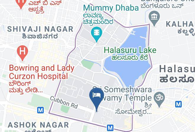 Bengaluru - Royal Orchid Central Bangalore Maps