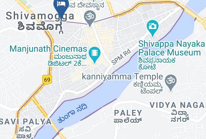 Shimoga - Royal Orchid Central Shimoga Maps