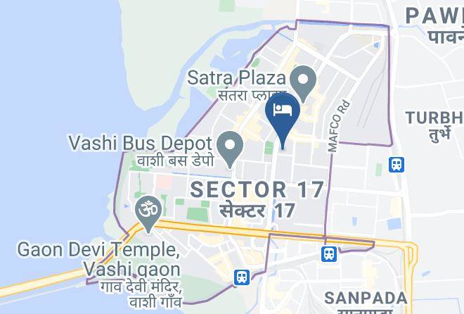Navi Mumbai - Royal Orchid Central Grazia Maps